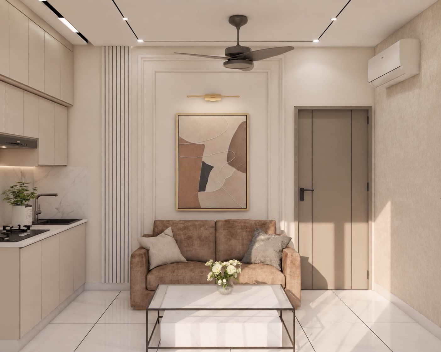 Unit 01 interior gallery view 3 at KONA 26CC, Jubilee Town, Lahore